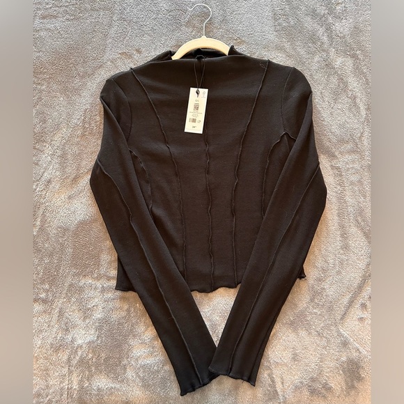 Dynamite Hara Long Sleeve Funnel Neck - Picture 7 of 7